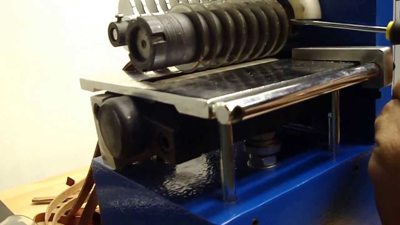 LEATHER PRO Model 4 strap cutter for leather, vinyl