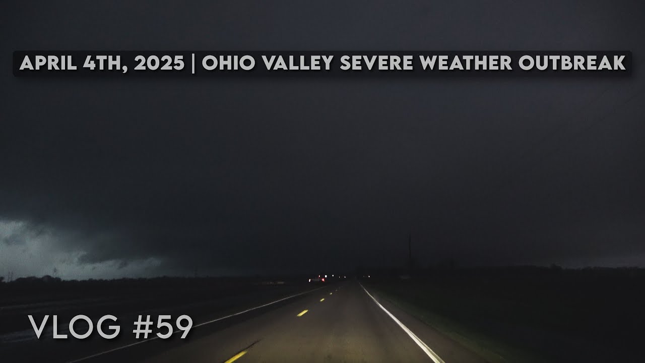 Chasing Rain-Wrapped Tornadoes in a Flood Zone | April 4th, 2025