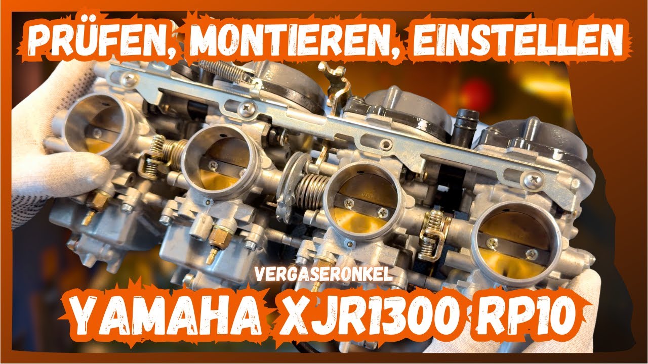 Vergaser Montage Yamaha XJR1300 RP10 – Schritt für Schritt | Vergaseronkel