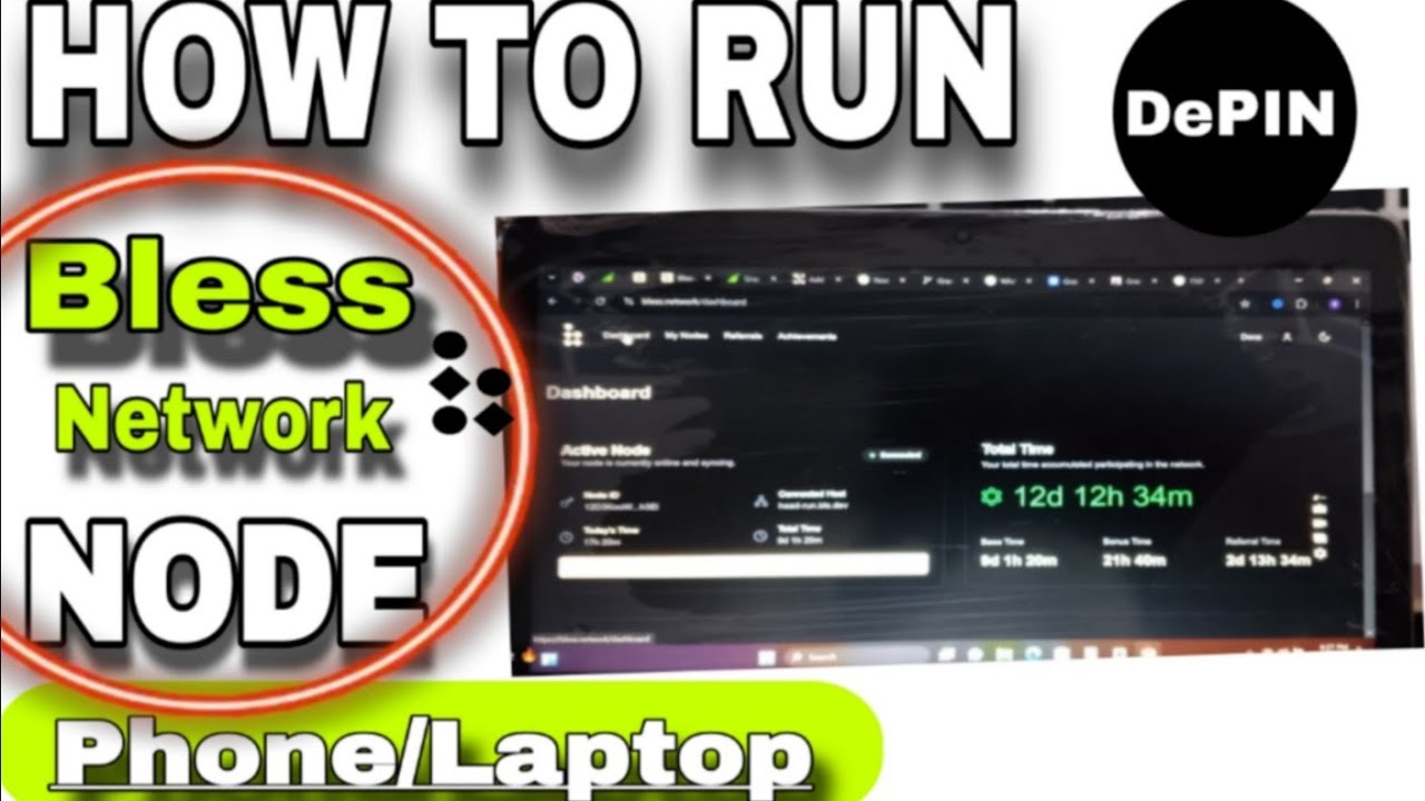 BLESS NETWORK NODE || How to Run Bless Network Node (Extension) on Your Phone/Laptop