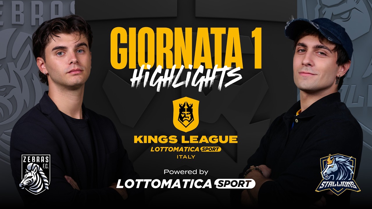 ZEBRAS FC vs STALLIONS | Highlights | Round 01 | Split 2 | Kings League Lottomaticasport.it