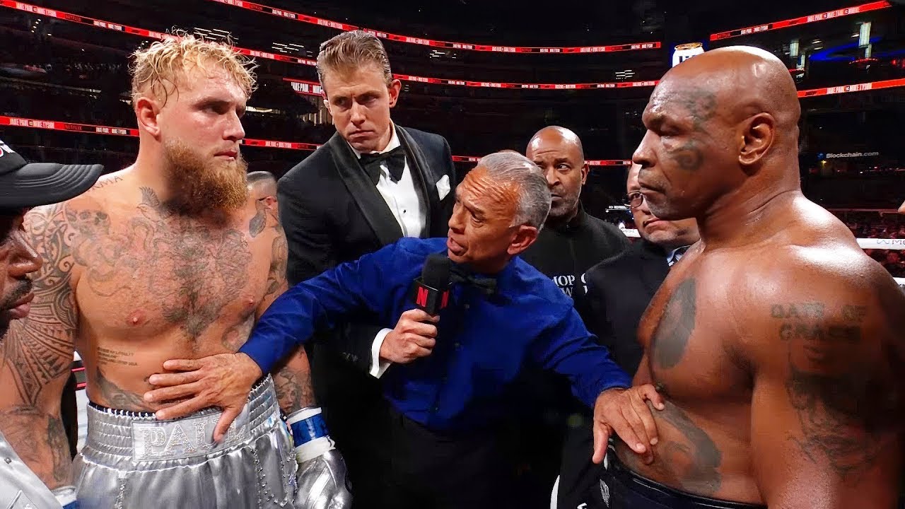 • Jake Paul vs Mike Tyson | USA vs USA | Boxing Fight | HD 60FPS
