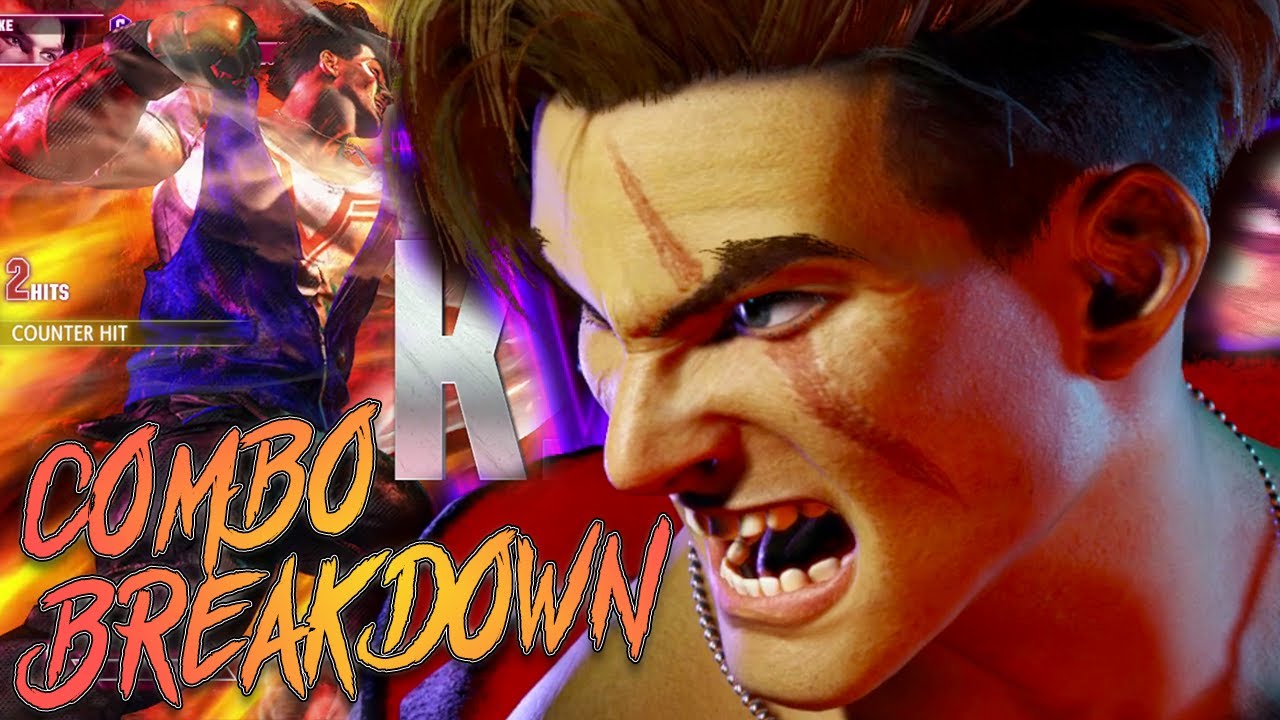 Luke Big DAMAGE Optimal Combo - Guide For Beginners | Street Fighter 6