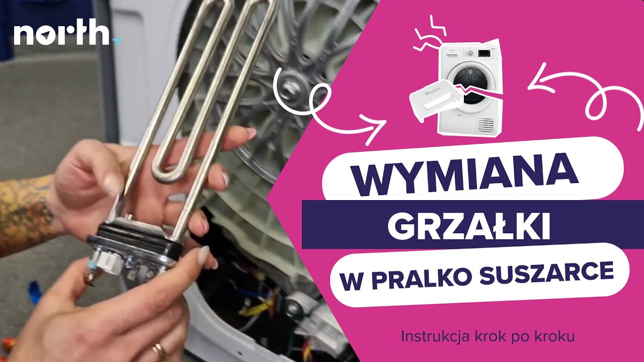 🔥Wymiana grzałki wody w pralko-suszarce Hisense – Prosta instrukcja krok po kroku 🛠️ | North.pl
