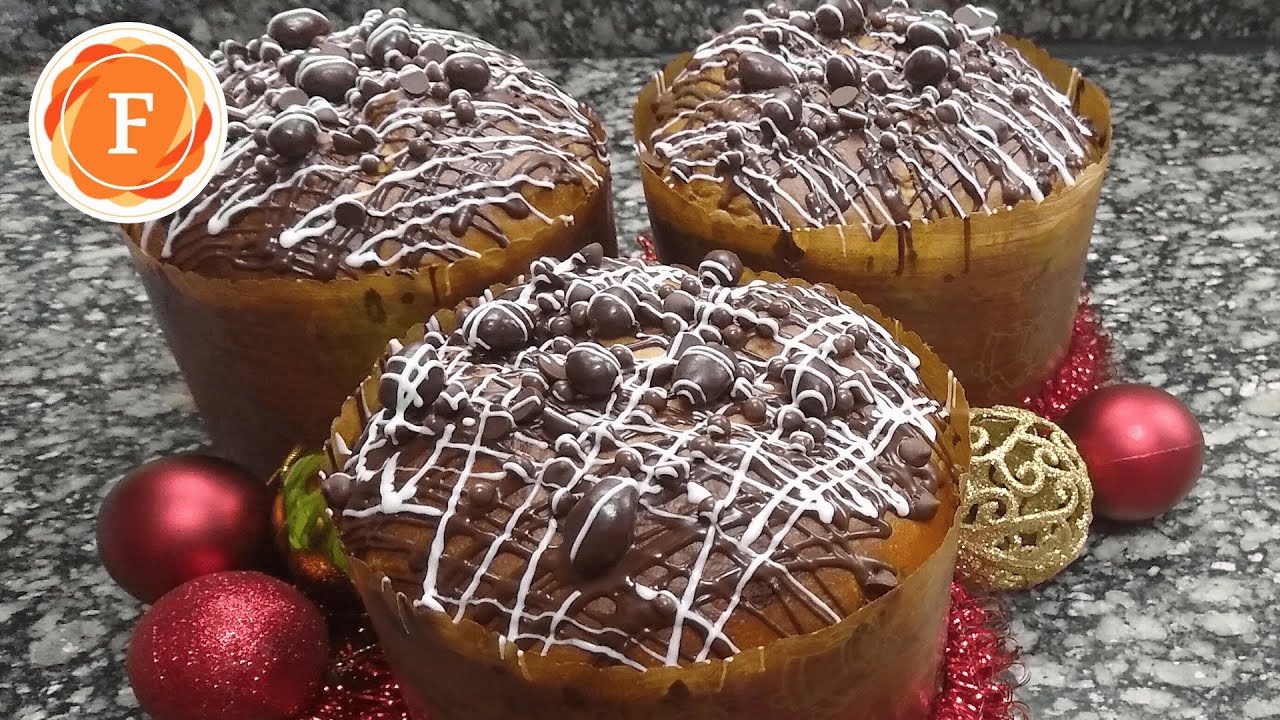 Panettone de Chocolate casero - Pan dulce suave y aromático, Increíble! || Feather Sweets