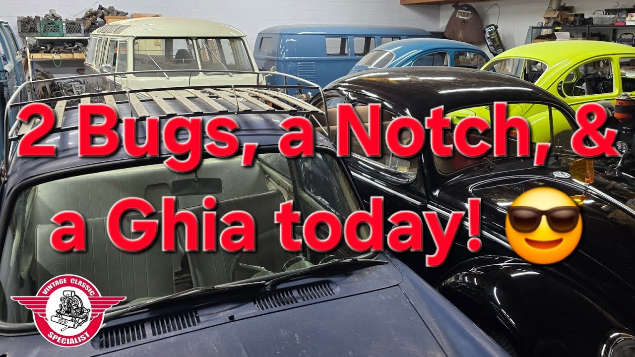 Ежедневное обновление от мастерской VCS Vintage VW Restoration, эпизод 610: сегодня очень насыщен...