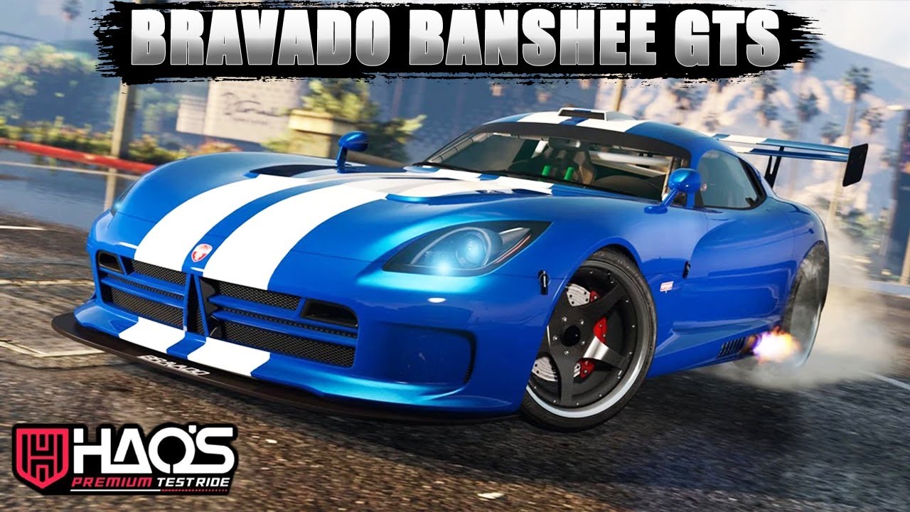 BRAVADO BANSHEE GTS (HSW) - обзор ТОПового спорткара за 4.500.000$ в GTA Online