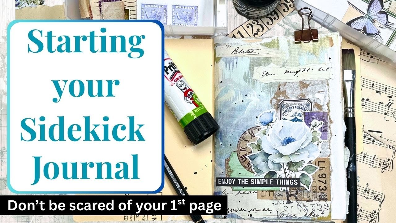 Starting your sidekick journal don't be scared of the 1st page