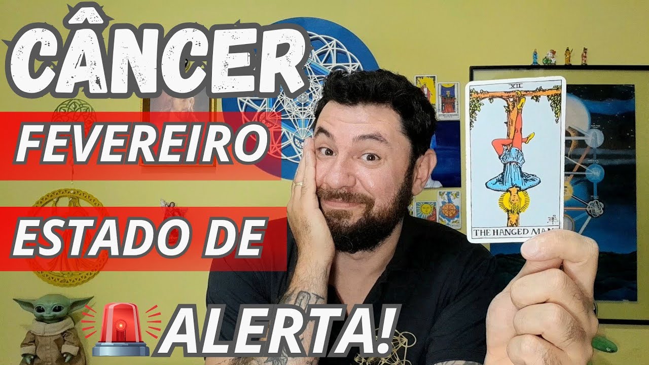 ♋CÂNCER-DECRETADO ESTADO DE ALERTA! JÁ VAI SE ORGANIZANDO AÍ!
