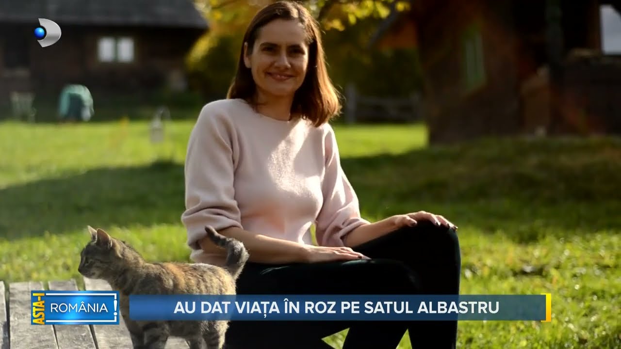 Asta-i Romania (13.11.2022) - Au dat viata in roz din Paris pe satul albastru din Valcea!