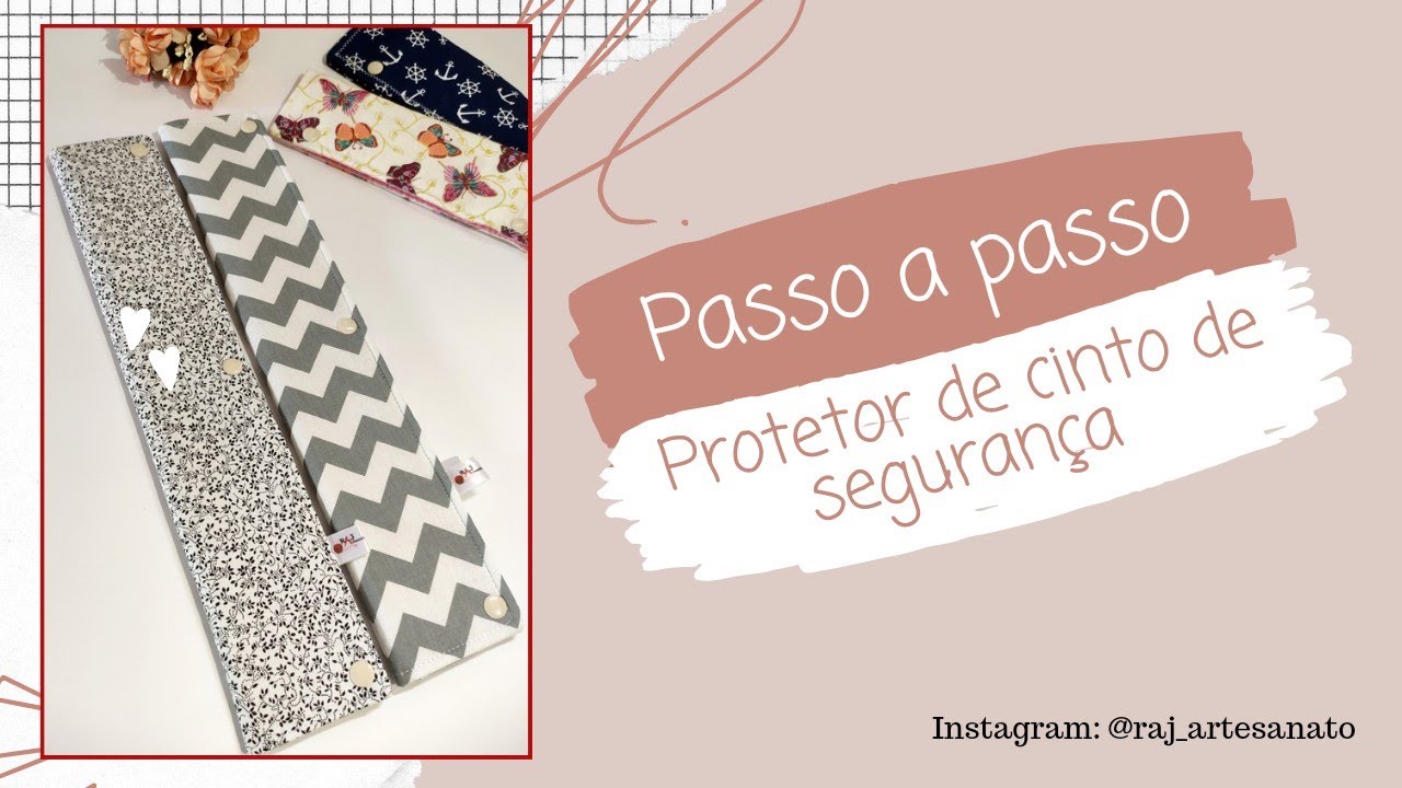 Protetor de cinto de segurança /fácil e Rápido para iniciantes
