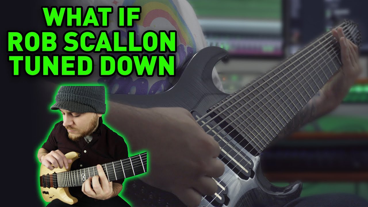 What If ROB SCALLON Tuned Down (10 String Guitar)