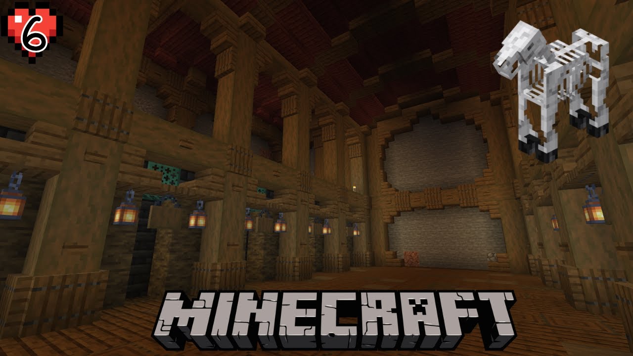 I Built a Librarian Trading Hall... and Got Skeleton Horses?! | Minecraft Let's Play EP.6