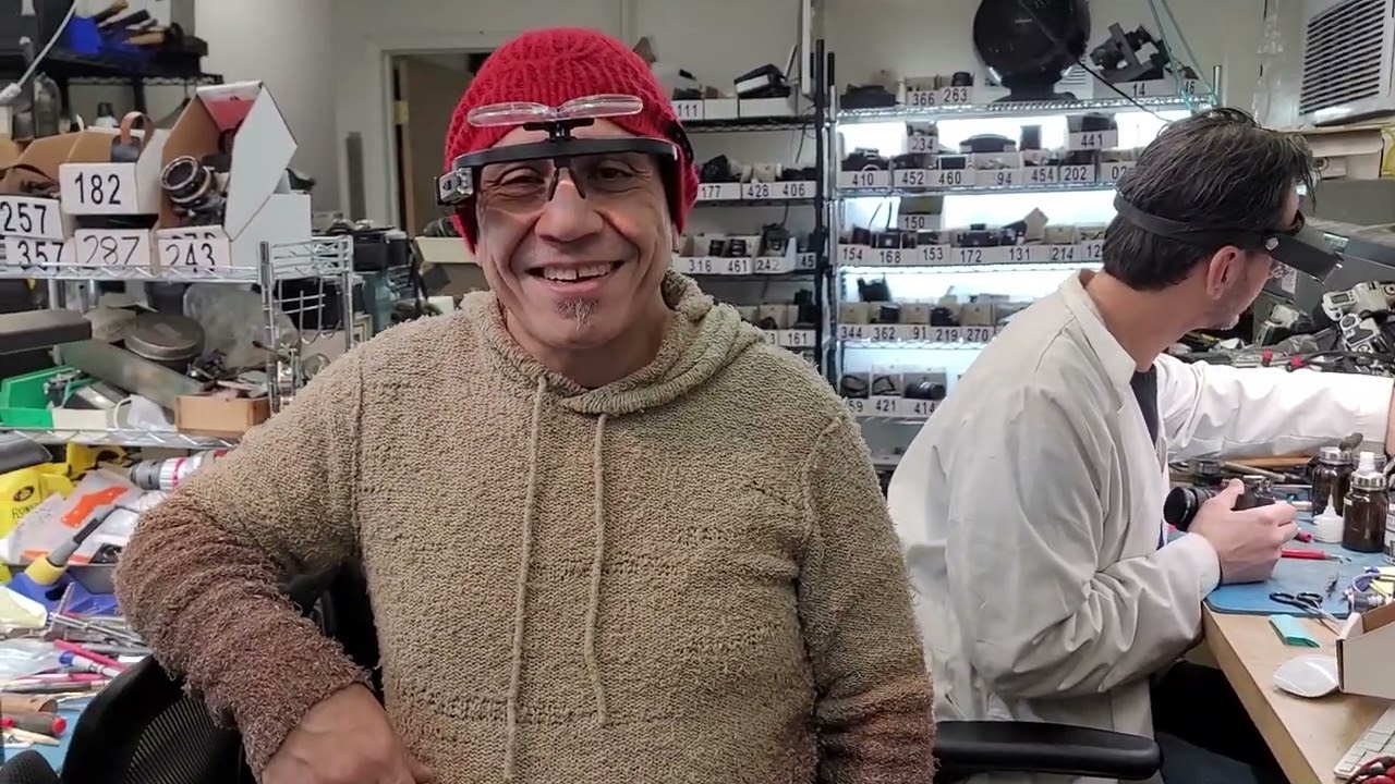 NYC Best Camera Repairman interview 🙌 👌 ✨️