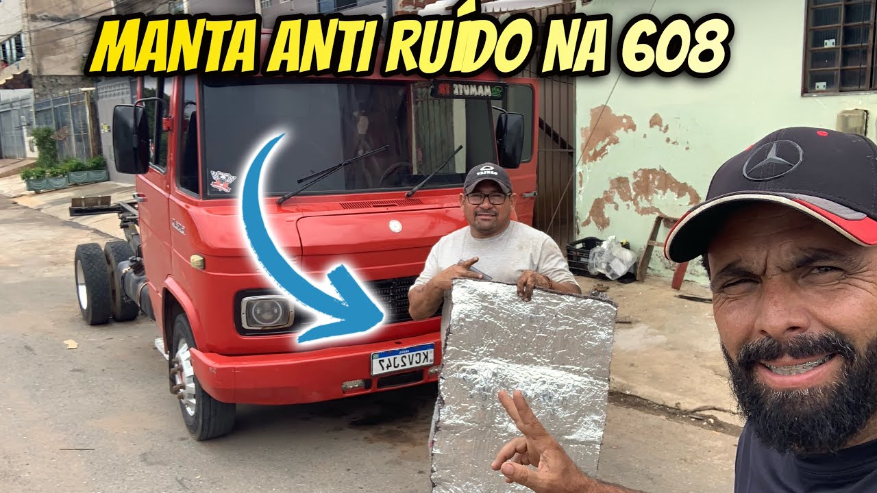 608 TOP TIRANDO O BARULHO EXTERNO DA GABINE 
