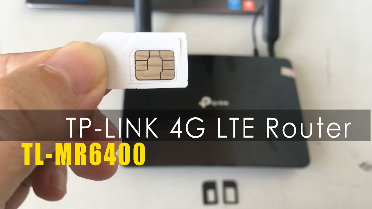 Как настроить маршрутизатор TP-Link 4G LTE