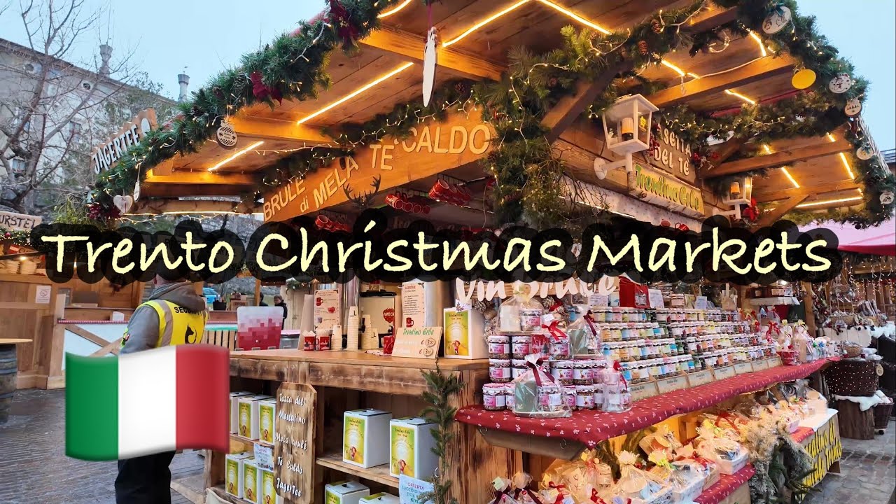 Trento Christmas walking tour 16 Dec 2025 พาเที่ยวตลาดคริสต์มาสในเมือง Trento
