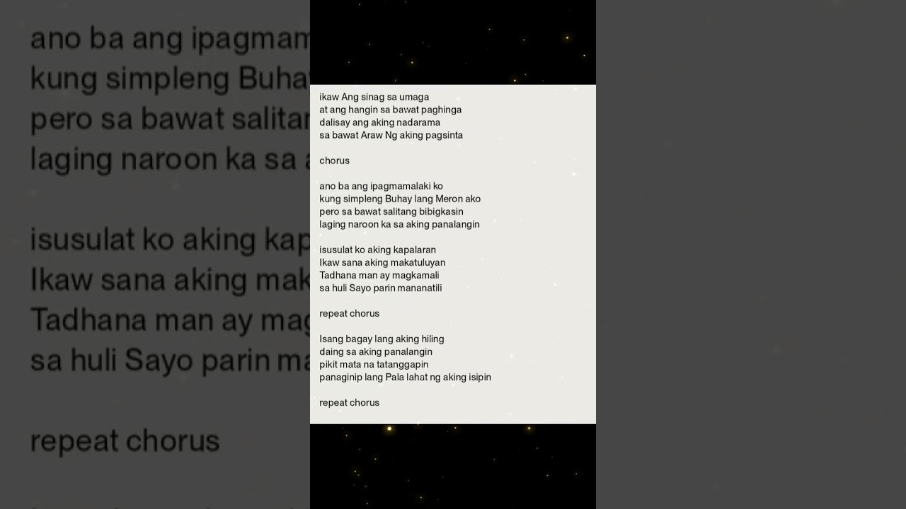 Pangarap (song title)