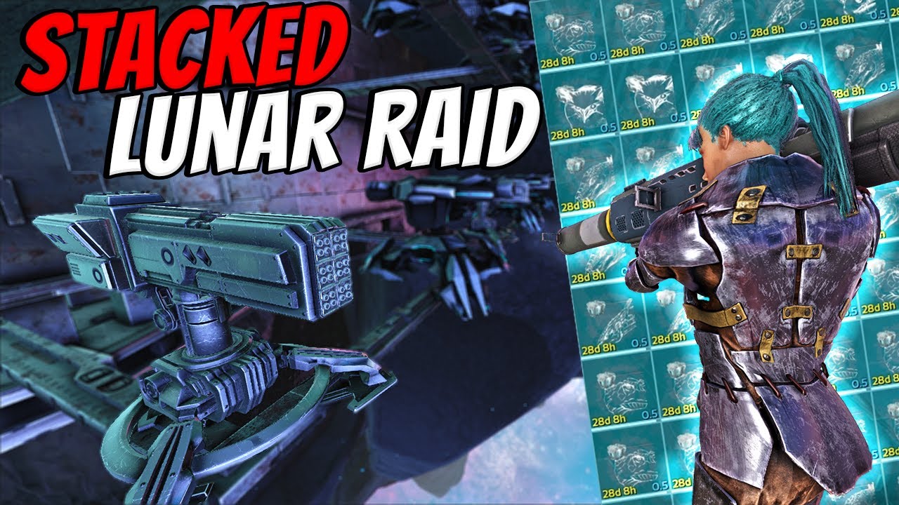 How We STOLE A STACKED Lunar Raid - Ark