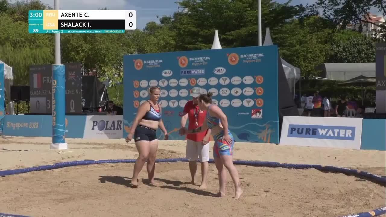 A | Round 2 • Women's BW +70Kg • Catalina AXENTE (ROU) vs. Isabeau Marie SHALACK (USA)