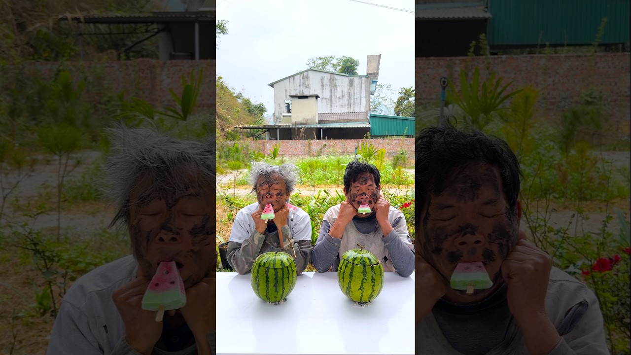 hai anh em tr&ecirc;u chọc nhau si&ecirc;u dễ thương 🍉🍦🍦🍧🍧🍨🍨🍉😱👶🏻&hearts;️👴 #shorts #cute