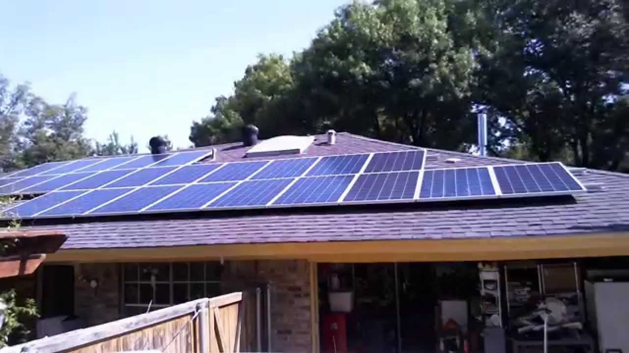 Solar Panel Install Time Lapse 32 Modules 8KW