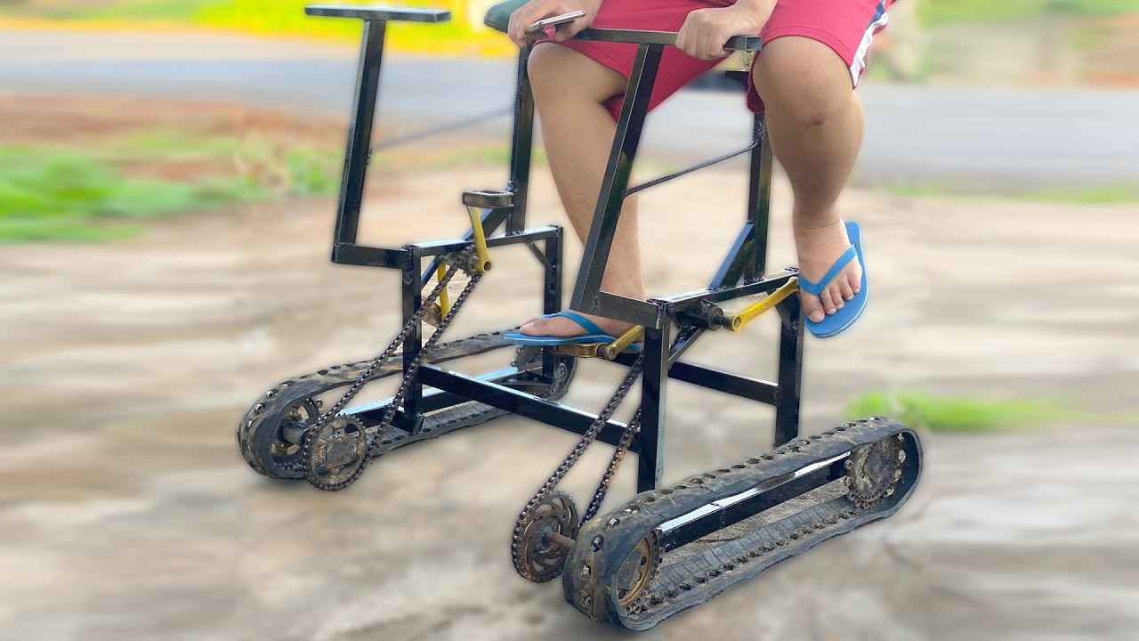 Epic Cycling | Bicycle with Tank Wheels