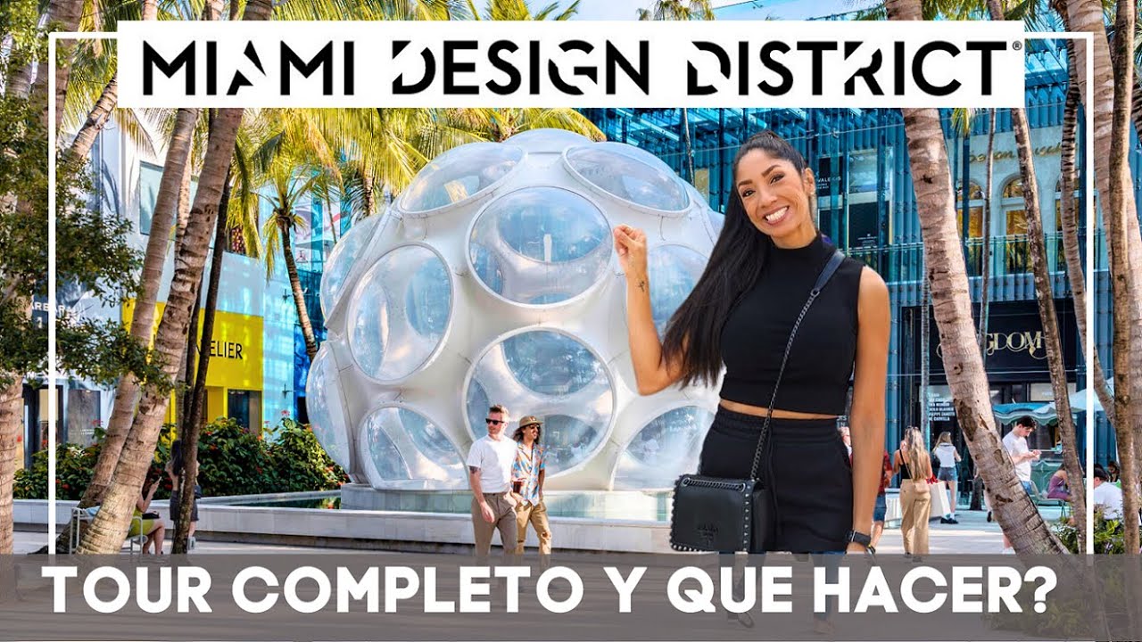 LAS TIENDAS DE MIAMI DESIGN DISTRICT | COMPRAS DE LUJO 🛍️ | THINGS TO DO - DIOR CAFE