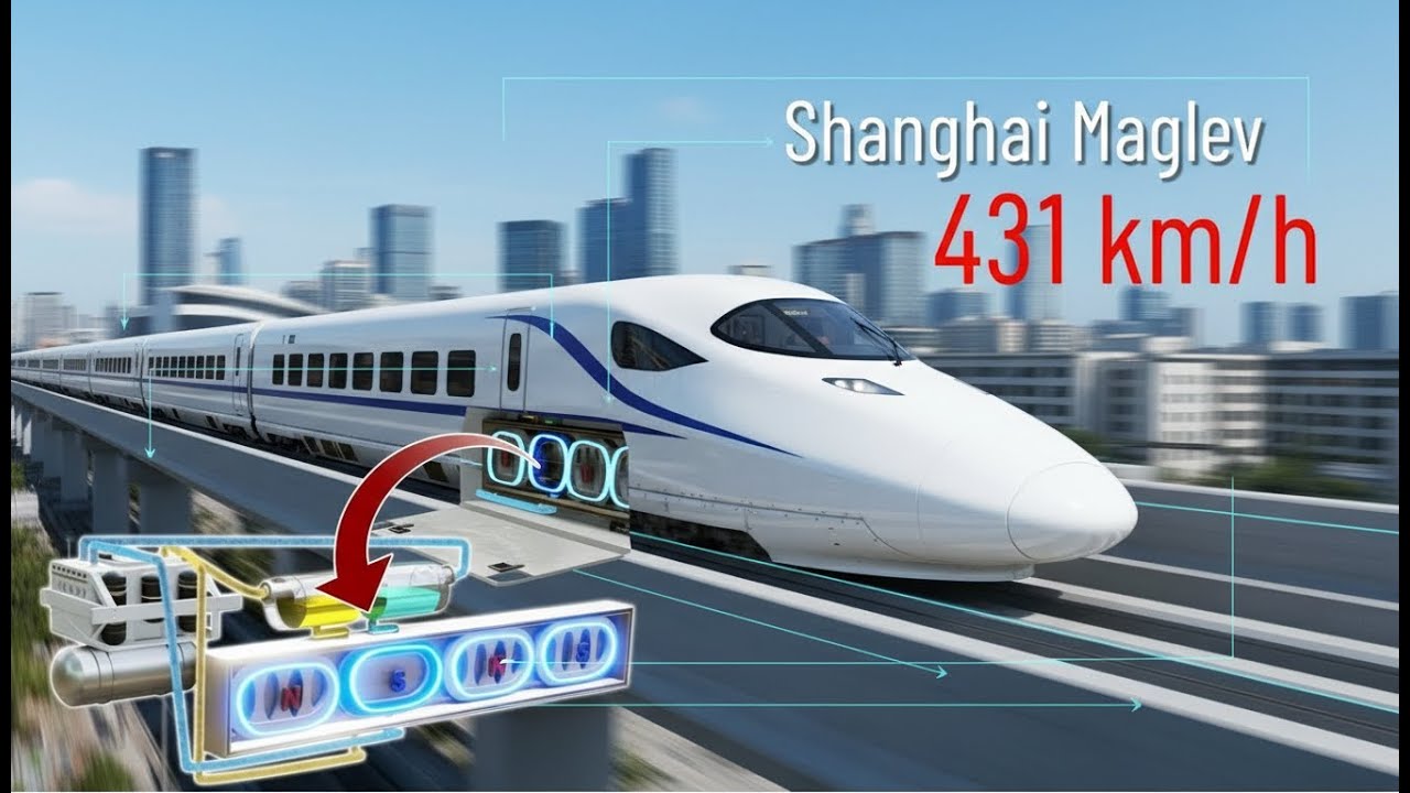 Inside a Modern High-Speed Maglev Train Factory You’ve Never Seen Before