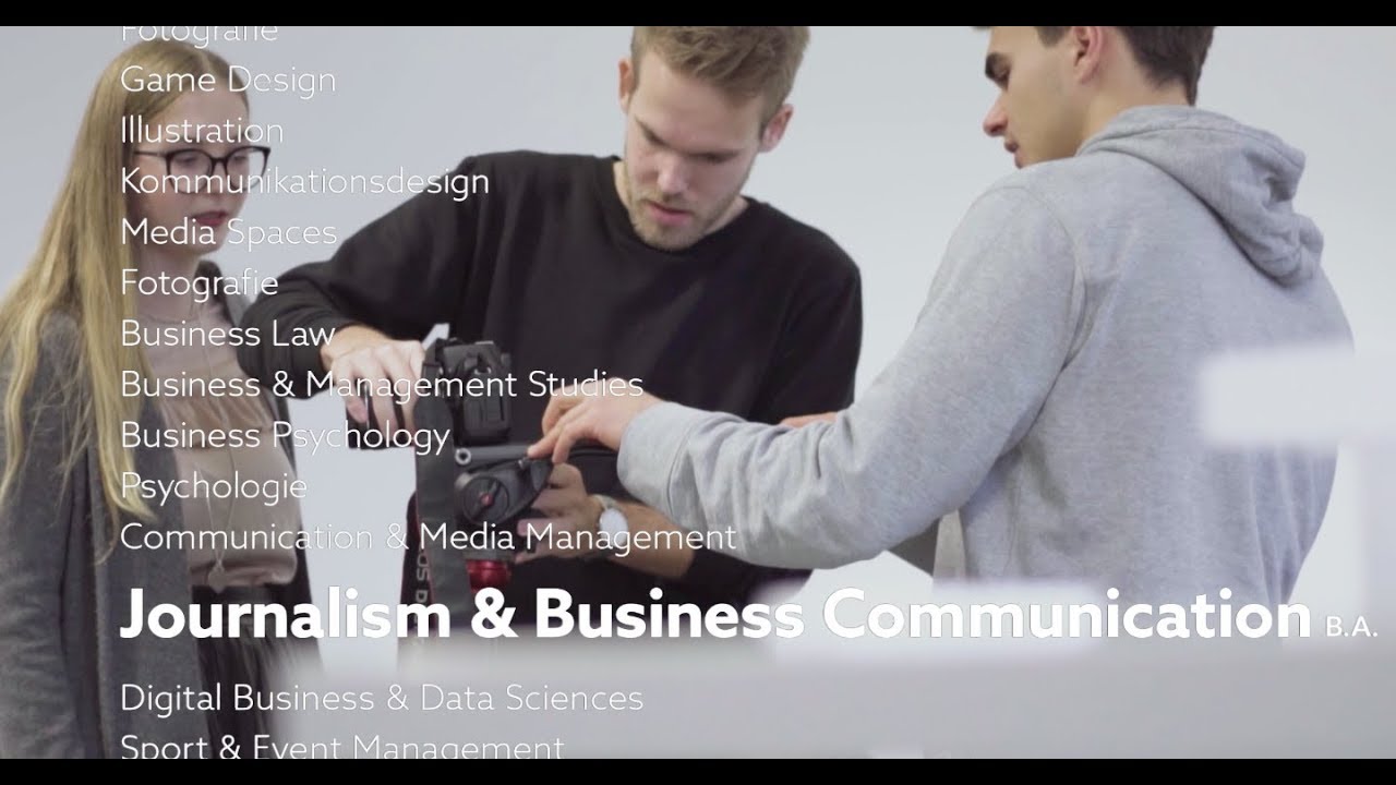 Jobperspektive: Videojournalismus und Moderation