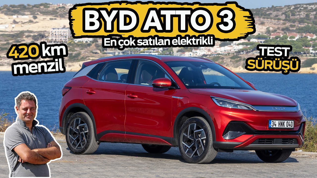 BYD Atto 3 test sürüşü (2024) | Dünyanın en çok satılan elektriklisi