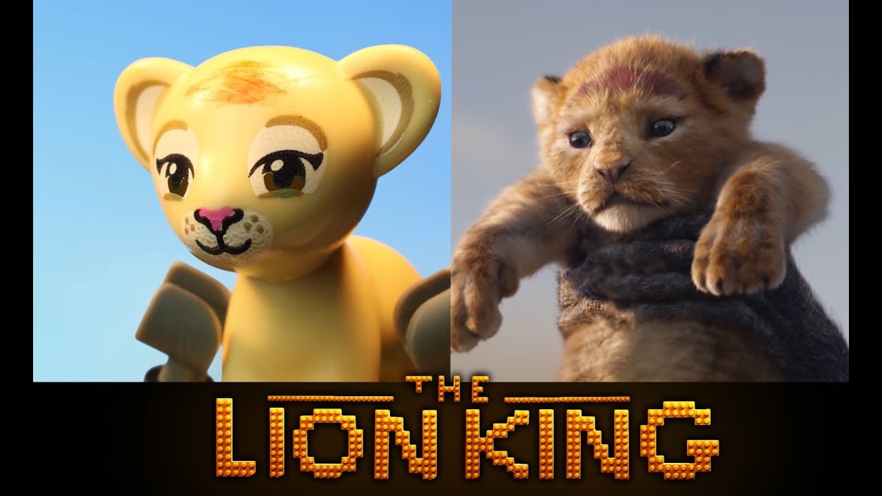 LEGO The Lion King 2019 - Official Teaser Trailer - Side by Side version!