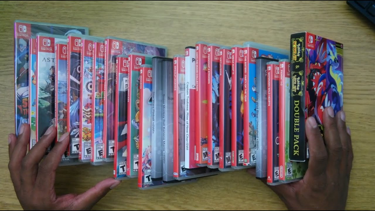 ASMR NINTENDO SWITCH PICKUPS