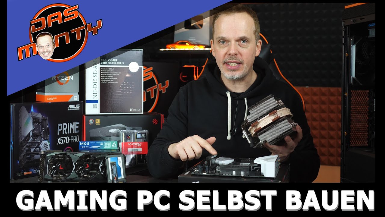 Gaming PC selbst bauen | In 30 Minuten Schritt für Schritt Zusammenbau-Tutorial für Anfänger