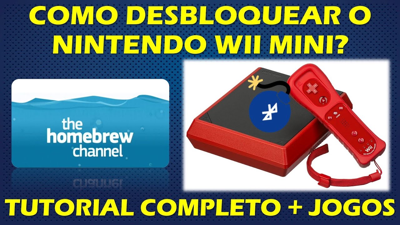 COMO DESBLOQUEAR O WII MINI? TUTORIAL COMPLETO + cIOS + PRIILOADER + USB LOADER GX