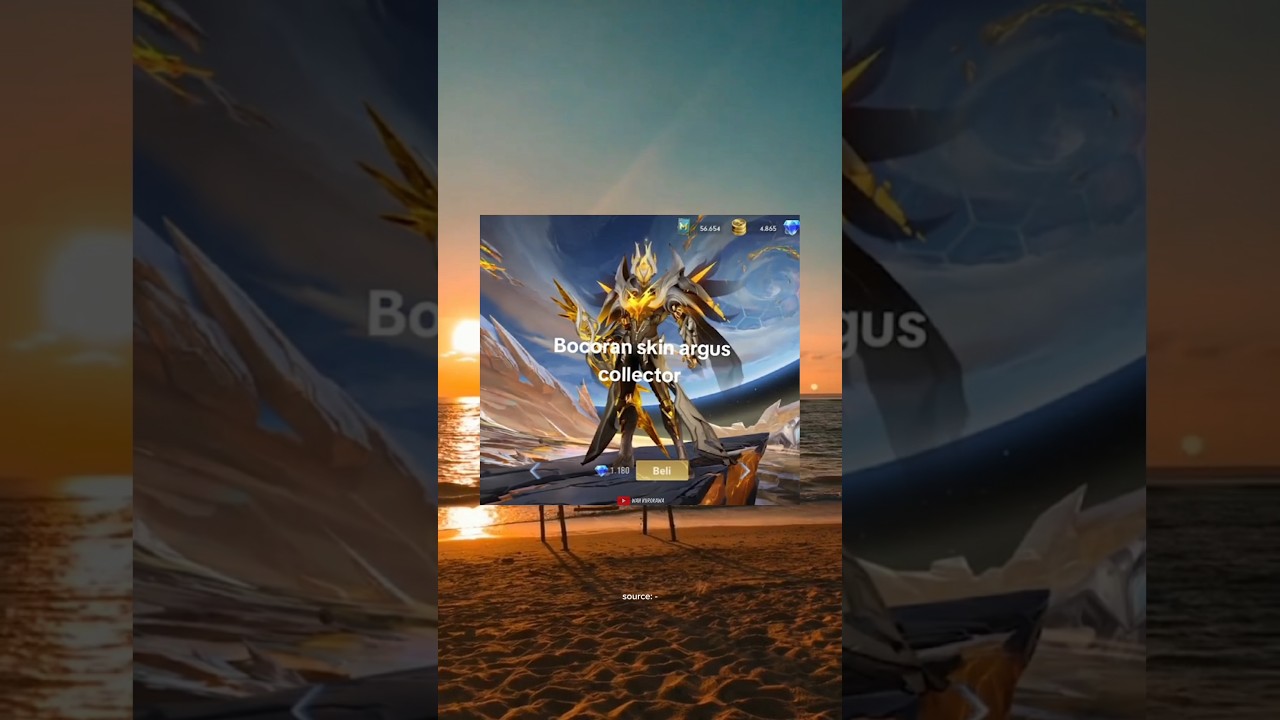 Bocoran skin Argus Collector😈 #mememobilelegends #memes #mlbb #mobilelegends #shorts