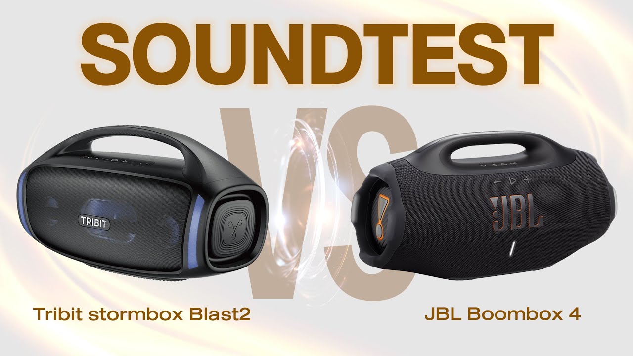 เทียบเสียง Tribit stormbox Blast 2 VS JBL Boombox 4 จะสู้ไหวไหมไปดู !!!