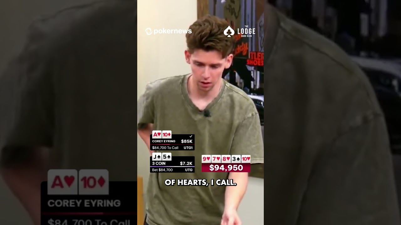 🤯 Corey Eyring is at it again with his WHOLE BANKROLL ON THE LINE? | $179,650 POT High Stakes Poker