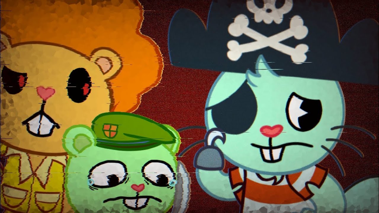 ¡Comentando creepypastas de Happy Tree Friends!... En Julio.. | Bloody Russell |