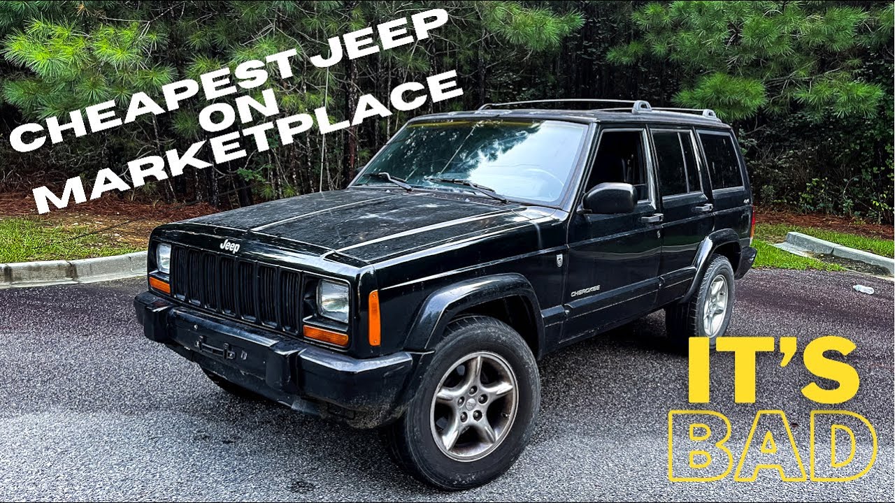 Buying the Cheapest Jeep on Marketplace-  Save it or Scrap it - Episode 1