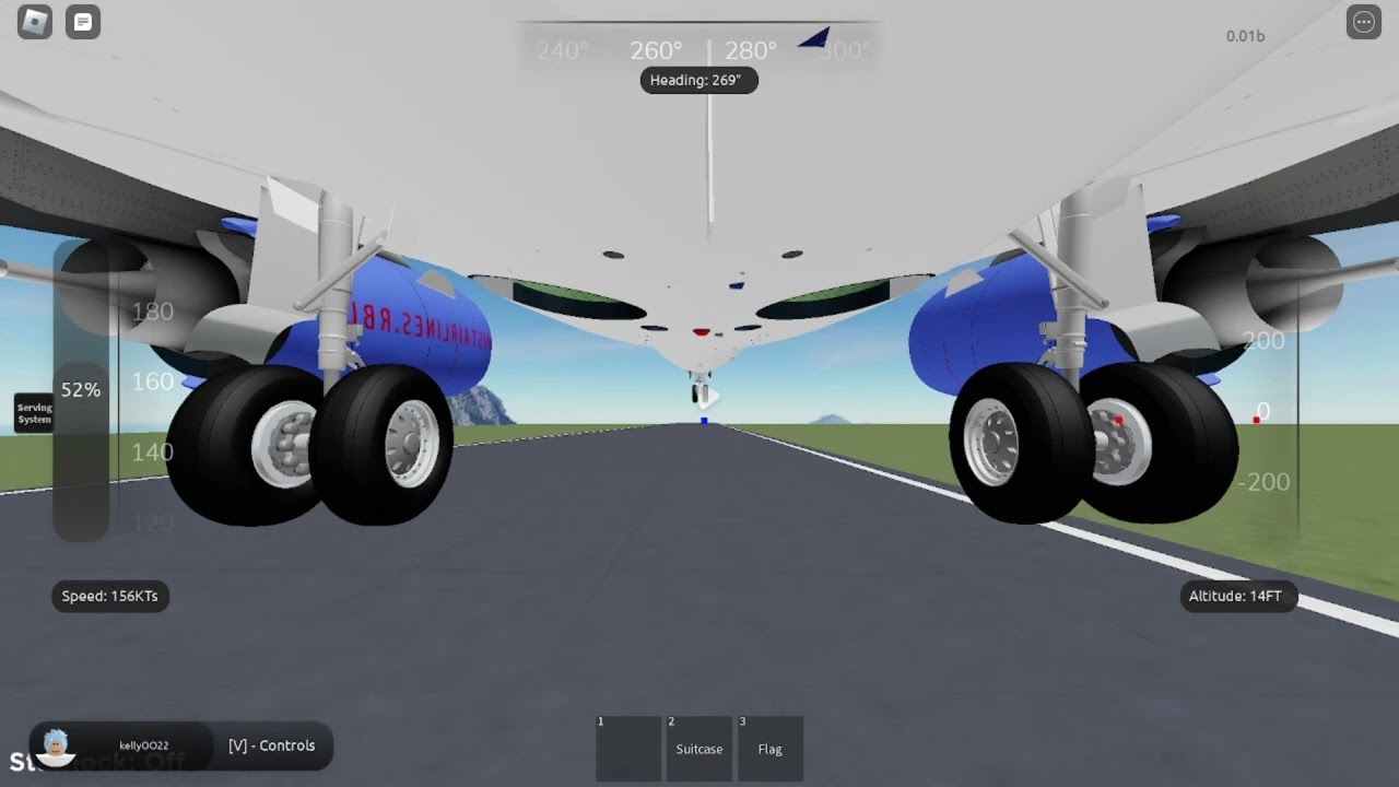 #swiss001landing  Roblox  ZeroTech Boeing 737-8 BUTTER landing