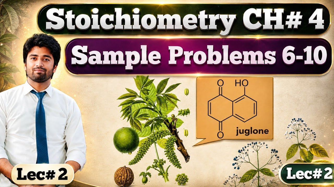 Chemistry Chapter 4 Numericals Class 11| Chemistry 11 Chapter 4 Numericals | Examples Chapter 6-10 