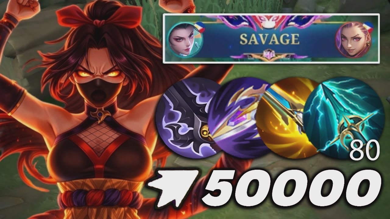 TOP GLOBAL HANABI BEST BURST DAMAGE HACK BUILD 1 HIT 2026!!💀 (op build) - Mobile Legends