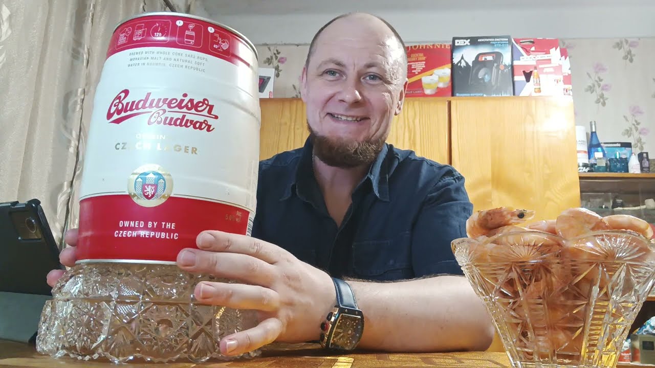Обзор 🇨🇿 Пиво🍺 Budweiser Budvar светлое фильтрованное 5% 5 л