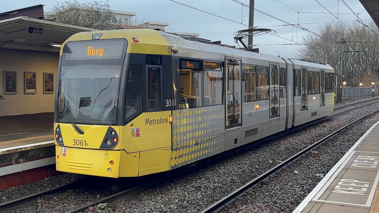 Tram-Spotting At Prestwich (01/02/2026) | Manchester MetroLink (4K)