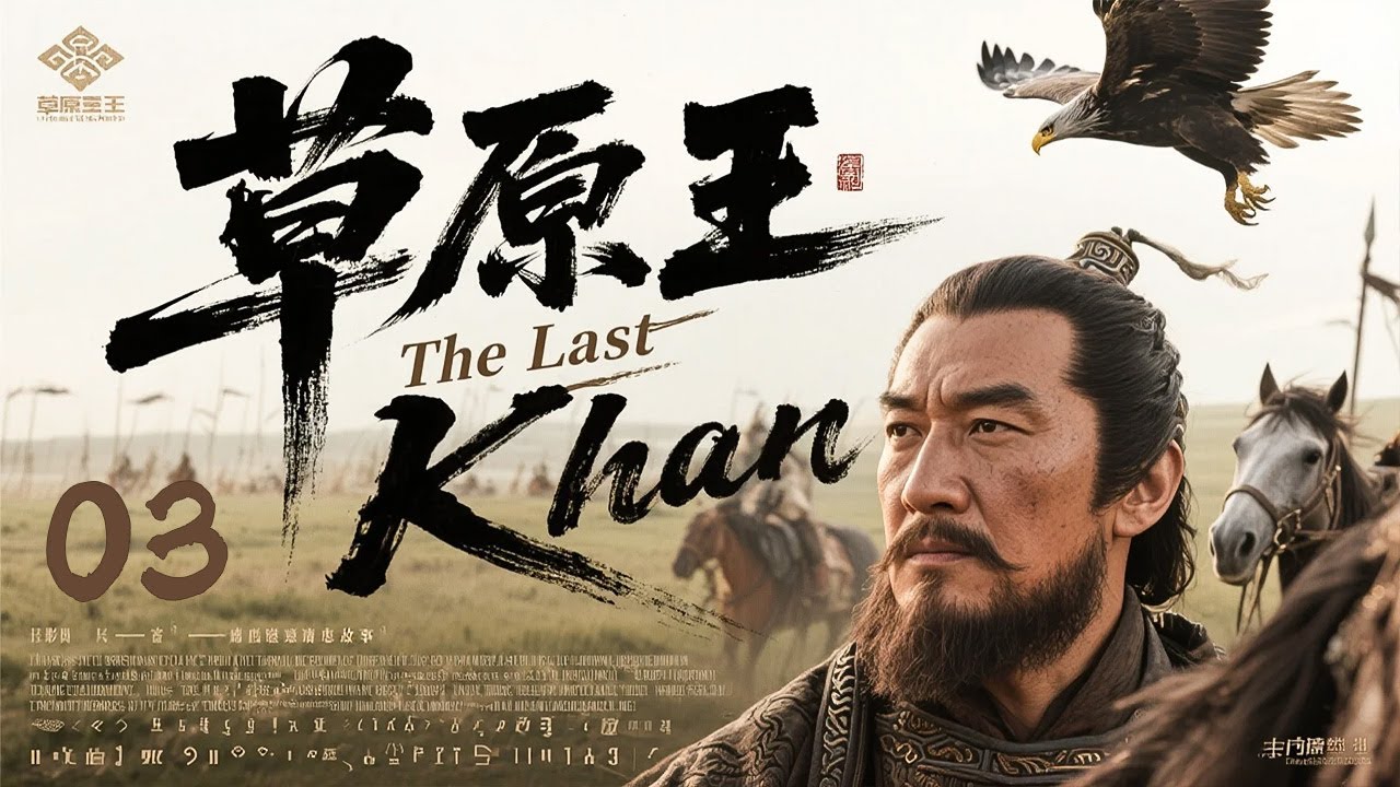 2025史诗巨制《草原王The Last Khan》03 | 历史传奇巅峰💥 大型古装战争权谋🎥 豆瓣9.2分神级阵容⚔️ 从质子到霸主👑 铁骑踏破匈奴王庭！[ 张歆艺、袁弘、陈宝国、王千源、胡军]