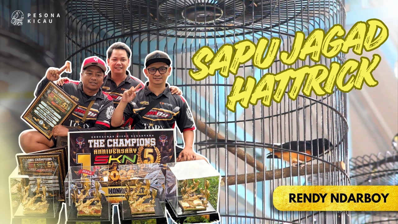 Dominasi Penuh! Sapu Jagad Milik Om Rendy Ndarboy Raih Hattrick di Anniversary SKN 5