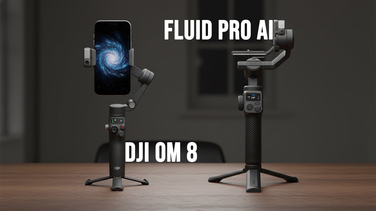 DJI Osmo Mobile 8 против GoPro Fluid Pro AI &mdash; лучший стабилизатор для создателей контента?