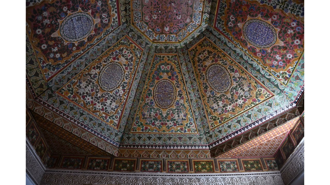 Marokko Marrakech - Bahiapalast