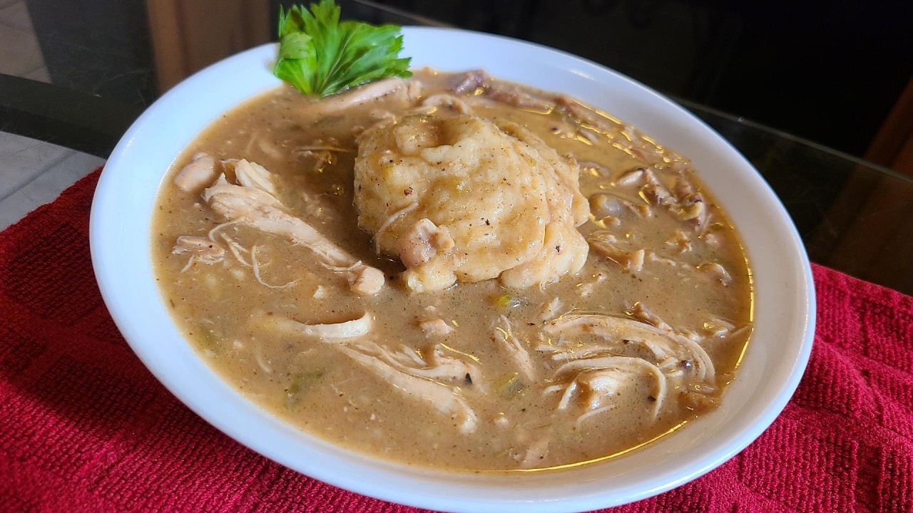 Homemade Chicken and Dumplings (2025 version)